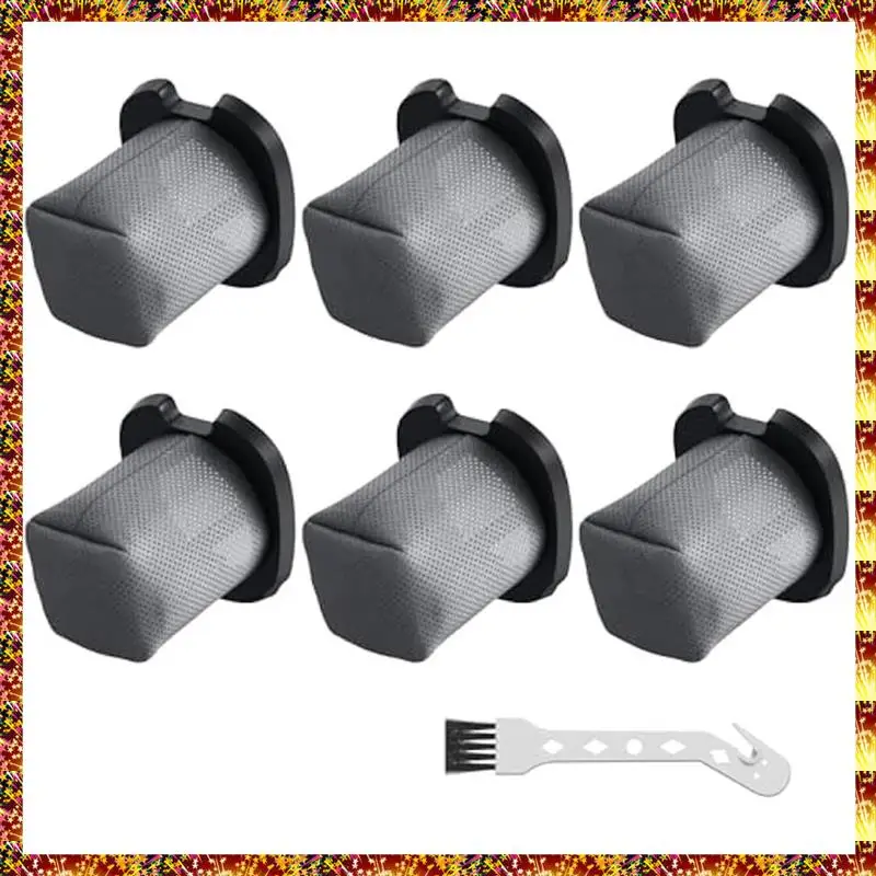 AGOUP 6 قطع بديلة لمرشح المكنسة الكهربائية Shark Cyclone PET المكنسة الكهربائية المحمولة CH700، CH701، CH701C & CH700WM، الجزء XDCFCH700