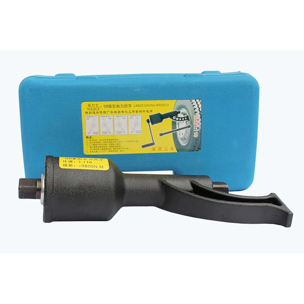 Imagem -04 - Prático Conjunto de Ferramentas de Manutenção do Pneu Chave Multiplicador Torque Resistente de Alta Qualidade Aço Durável Labor Saving Wrench