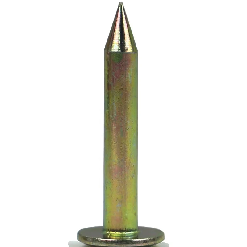 10 Chiếc Độ Cứng Cao Thép Mạ Kẽm Chéo Móng Tay/3/5/7/10Cm Khảo Sát Mag Móng Khu Định Cư quan Sát Đo Mũi Nhọn