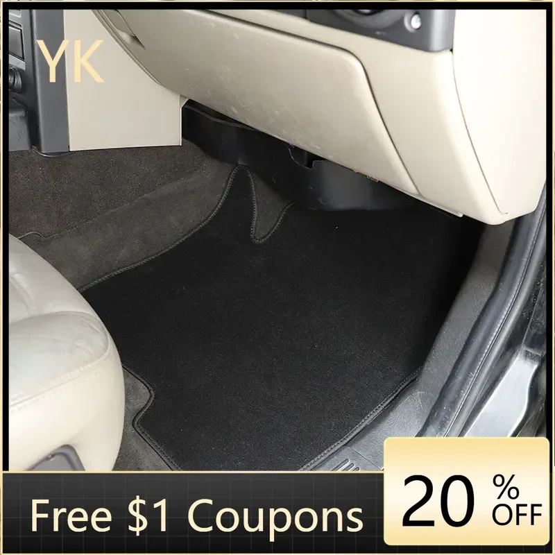 

For Hummer H2 H3 2003 2004 2005 2006 2007 2008 2009 Black Car Floor Mat Original Car Suede Interior Car Accessories