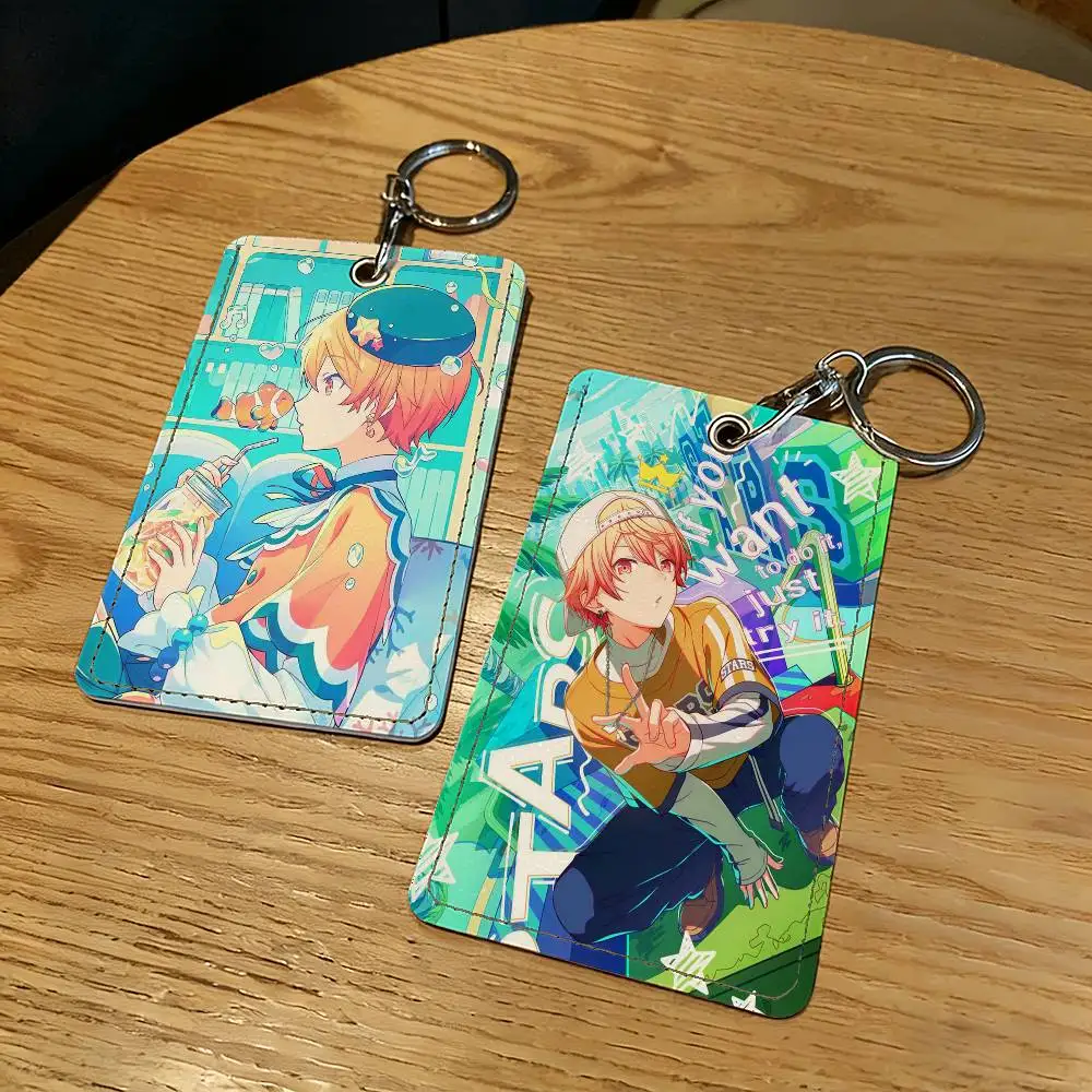Singer  Tenma T-Tsukasa Card Holder Keychain Key Ring Door Lock Access Protective Case For Security Gift