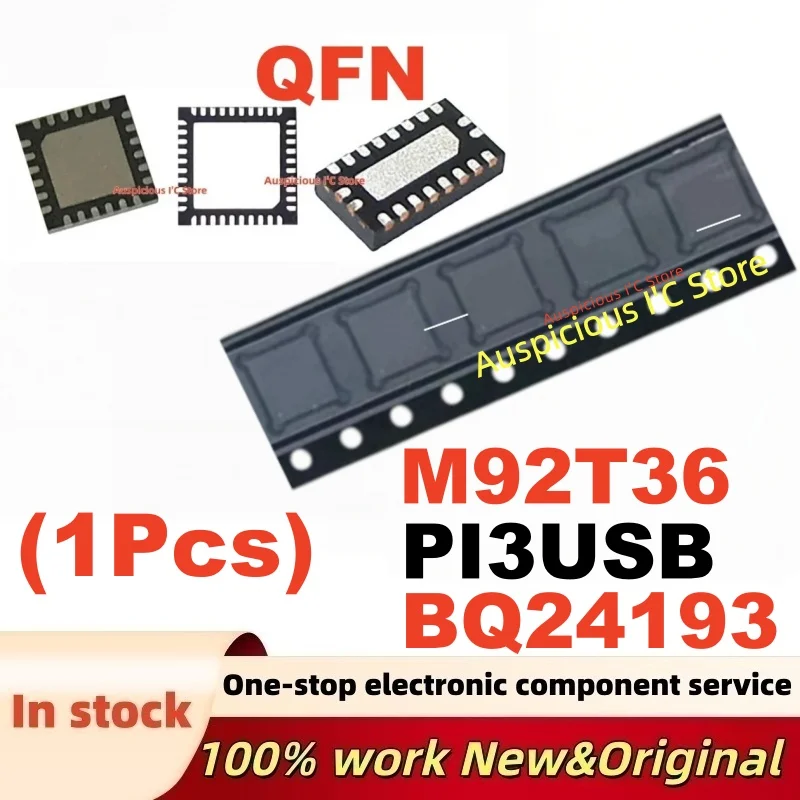 (1Pcs) PI3USB M92T36 BQ24193 P13USB PI3USB30532ZLE P13USB30532ZLE QFN