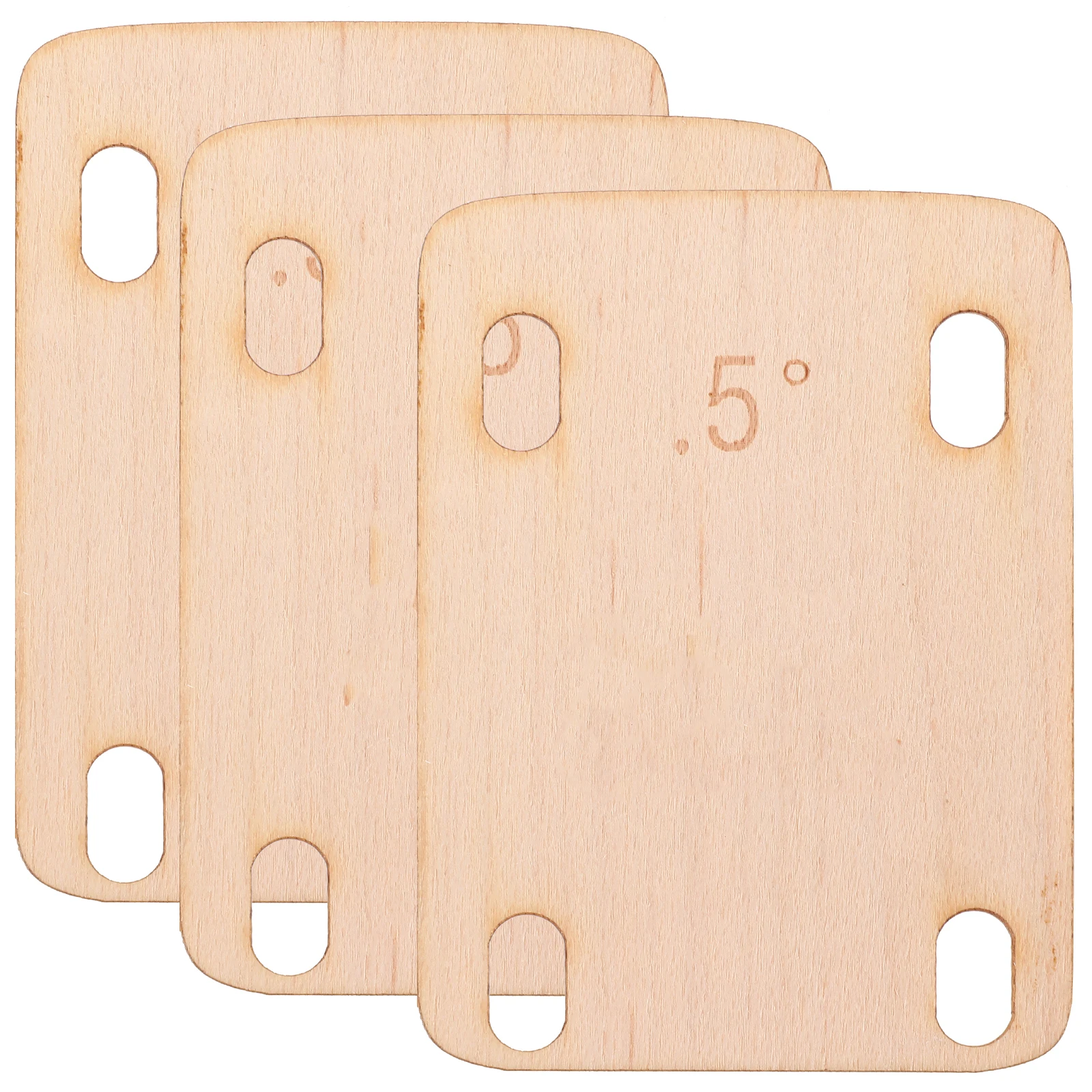 

Guitar Spacers Bolt-on Neck Shims Bass Wood Reinforcing Plate Acoustic Accessories