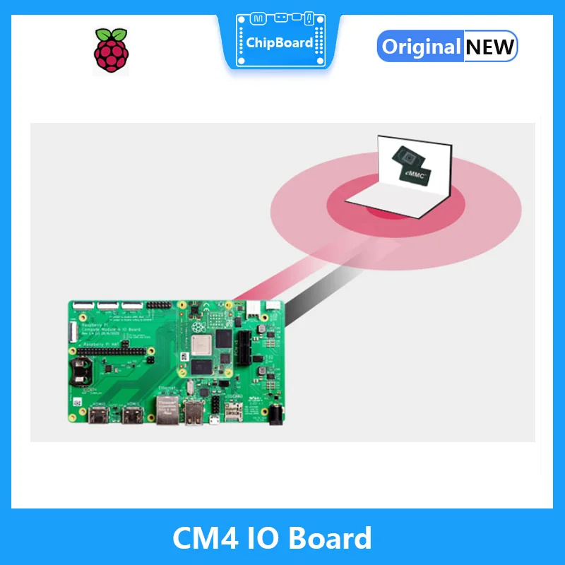 Imagem -04 - Placa do Módulo io do Cálculo do pi da Framboesa Entalhe Funcional Múltiplo das Interfaces Pcie do Apoio