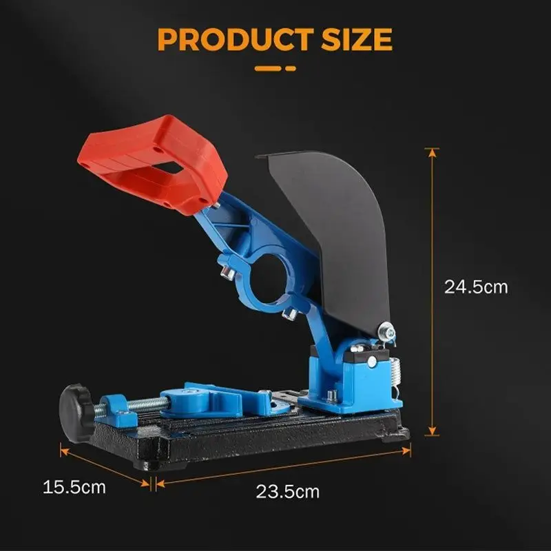 Angle Grinder and Electric Drill Cutting Stand Drill Stand Fixed Bracket Holder Cutting Machine Hand Power Part Tool Accessory