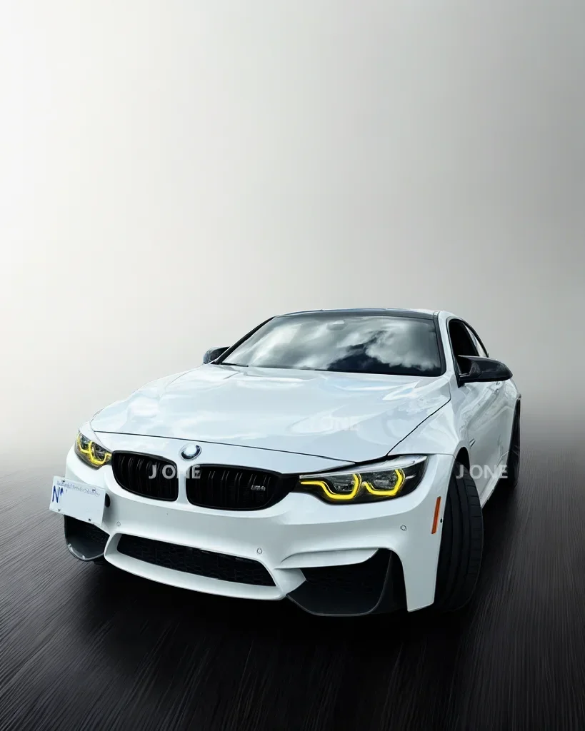 For BMW 4 series M3 M4 F32 F33  F36 F80 F82 F83 420 425 Dual-Color DRL Module yellow and white LED panel daytime running light