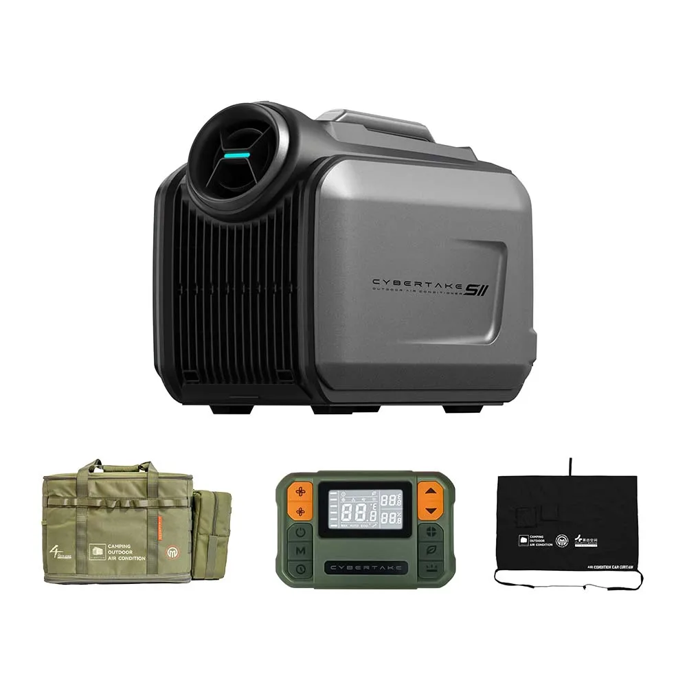 CYBERTAKES S2 Pro Heating&Cooling Inverter Mobile Air Conditioner Portable Outdoor Camping Car Tent Cooling & Heating Integrated