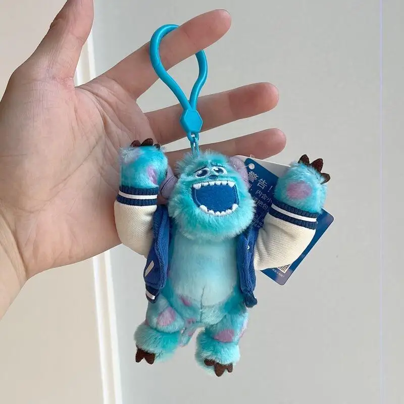 ديزني وحوش جامعة جيمس بي سوليفان Pp القطن البيسبول الزي أفخم دمية المفاتيح حقيبة الظهر قلادة الديكور الصبي هدية #3