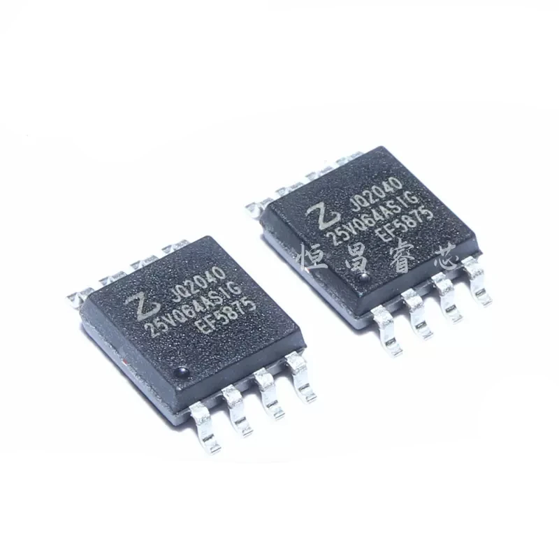 Serigrafia Original 64Mbits SOP8 8M Flash, ZB25VQ64ASIG, Novo, 5Pcs