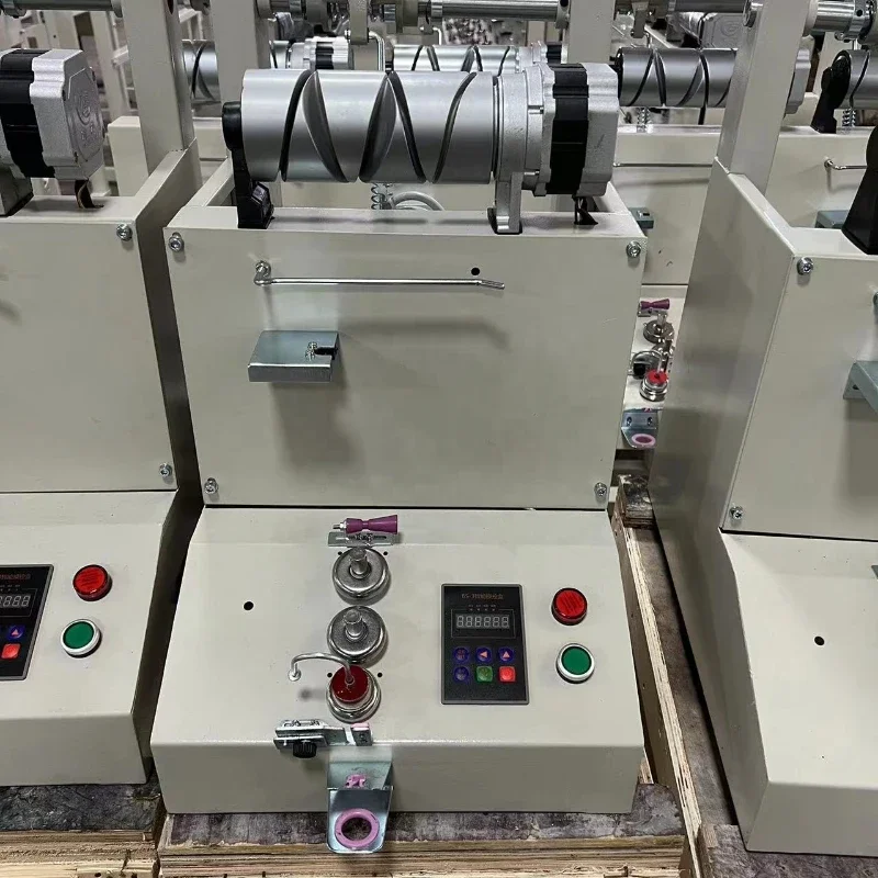 Single spindle automatic small winding machine yarn winder