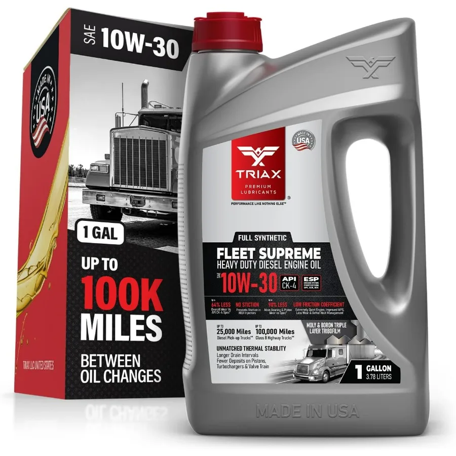 

Fleet Supreme ESP 10W-30 API CK-4 Полностью синтетическое сверхмощное дизельное моторное масло | Моли Бор Фрикционная модифицированная | Расширенный слив (1