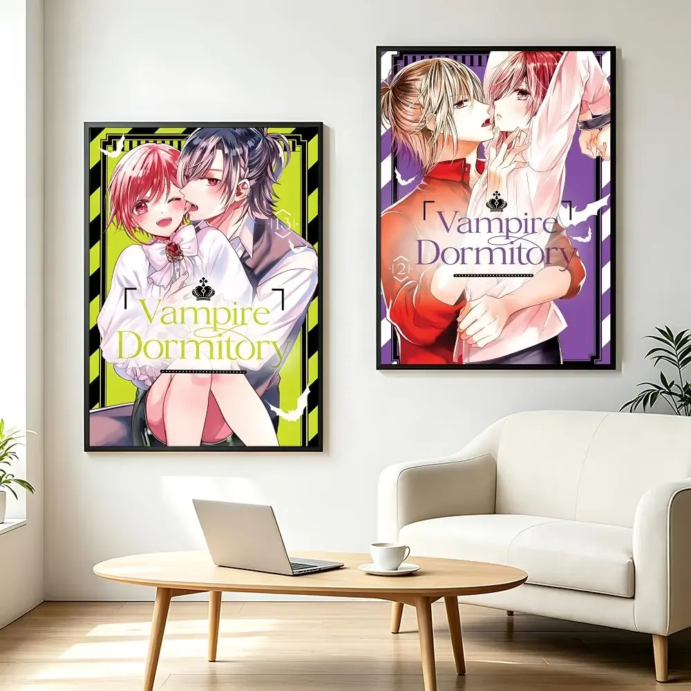 anime Vampire Dormitory Poster HD Printing Fresh and Nordic Home Decor Wall Art for the Living Rooms Hallways Gift Giving