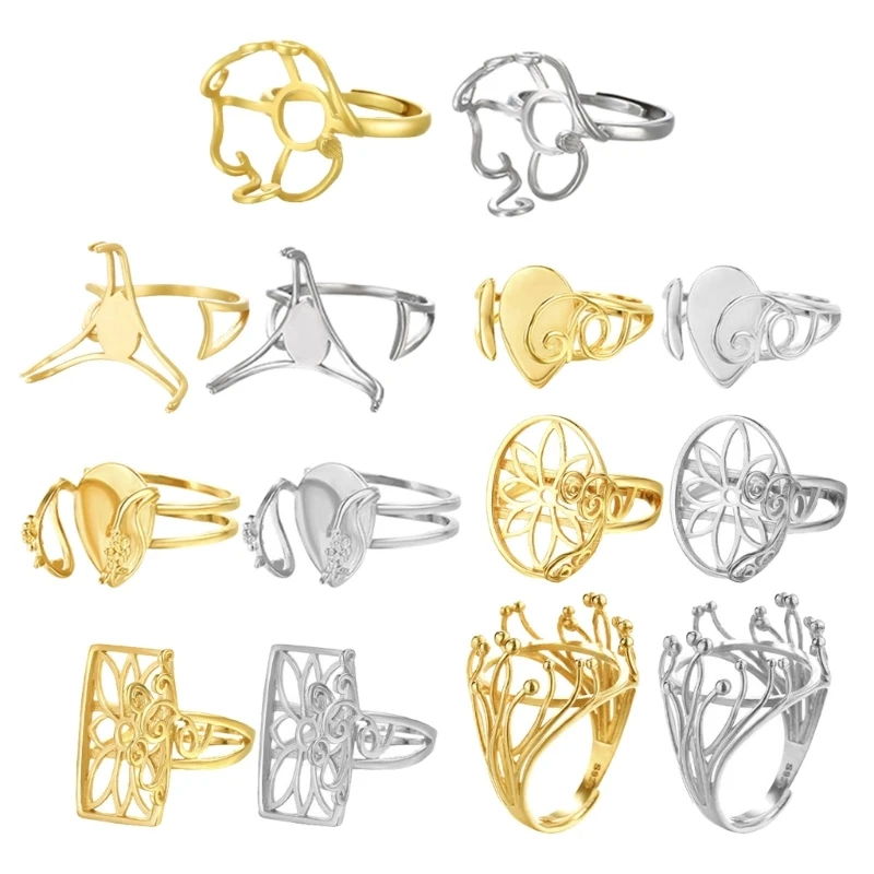 Sophisticated Brass Earring Findings for Unique Jewelry Storage Projects