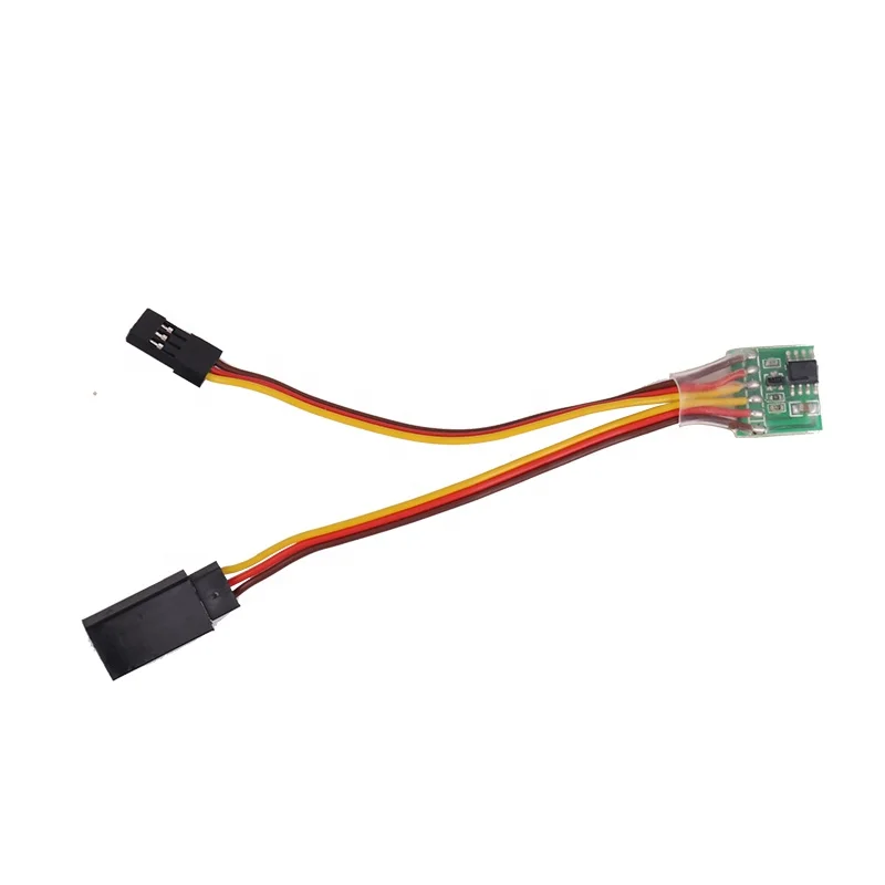 30PCS Mini Servo Inverter High Pressure Rotation 5-6V 3-24V JR Futaba Support For RC SG90 MG90S 9g Servo Reverse Servo RC Parts