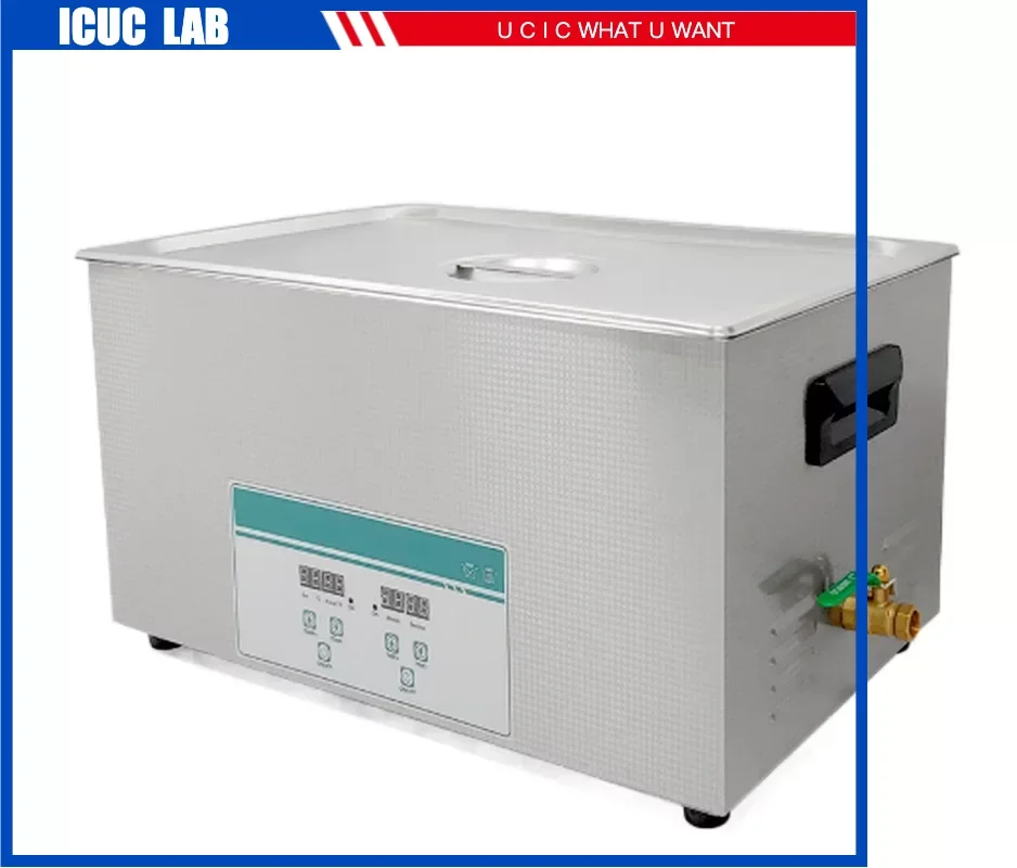 FSF-100ST Digital Lab Ultrasonic Cleaner 30L With Timer And Heater