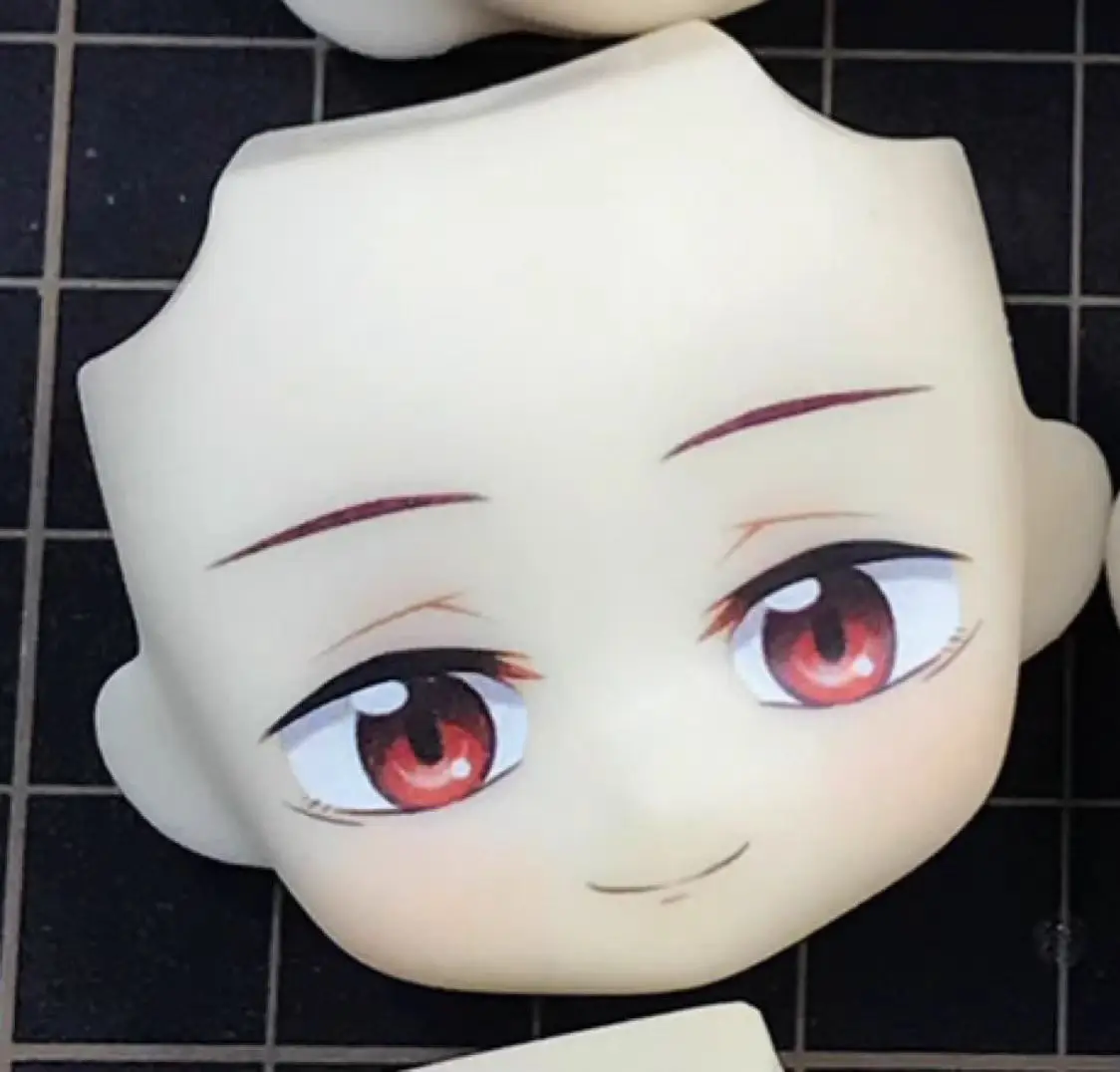 Matsuoka Rin Ob11 Face Water Sticker Handmade GSC Faceplate Anime Cosplay DIY Doll Accessories