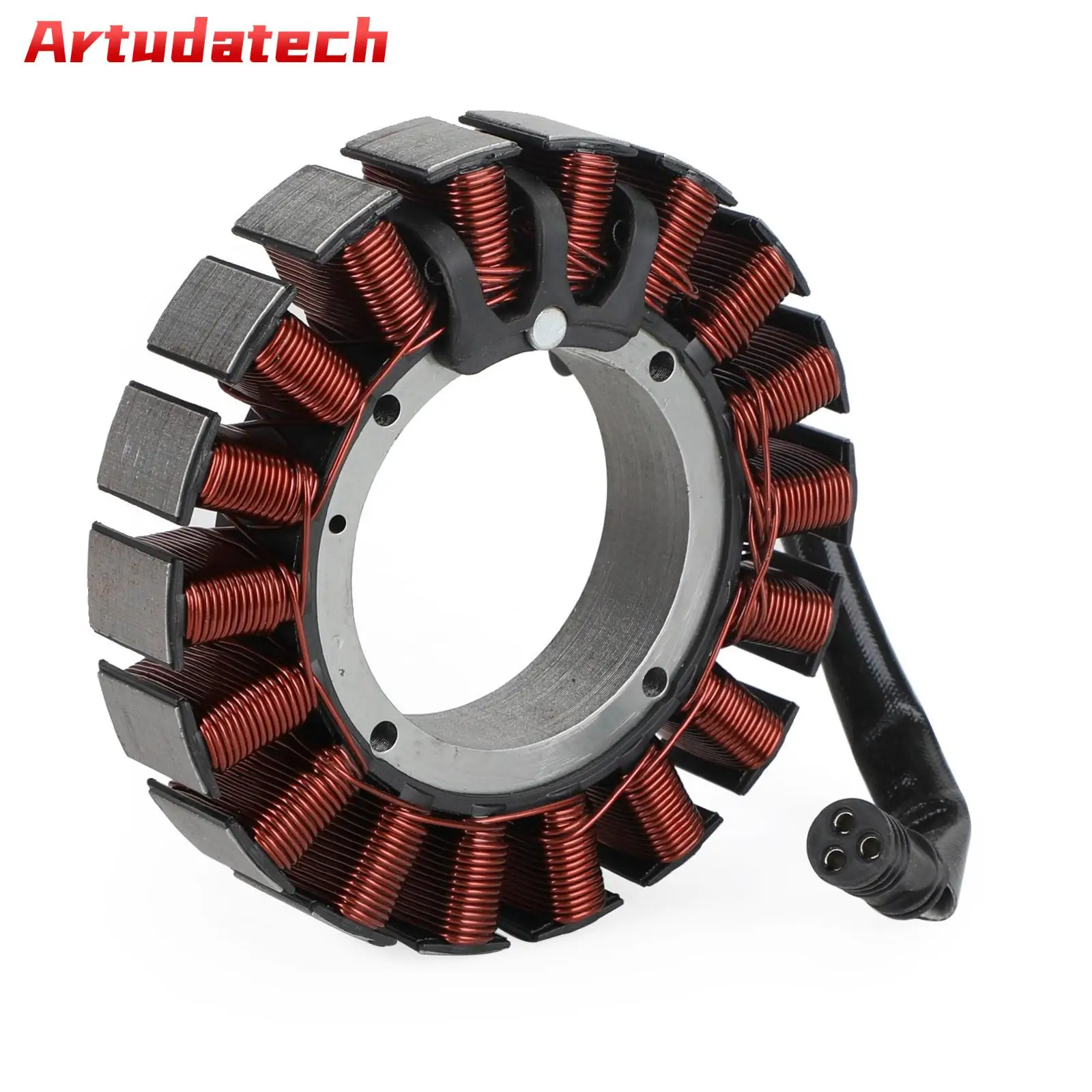 Artudatech 3 Phase 40Amp Stator 540W For Twin Cam 08-17 Softail & Dyna 30017-08 & 30017-08A