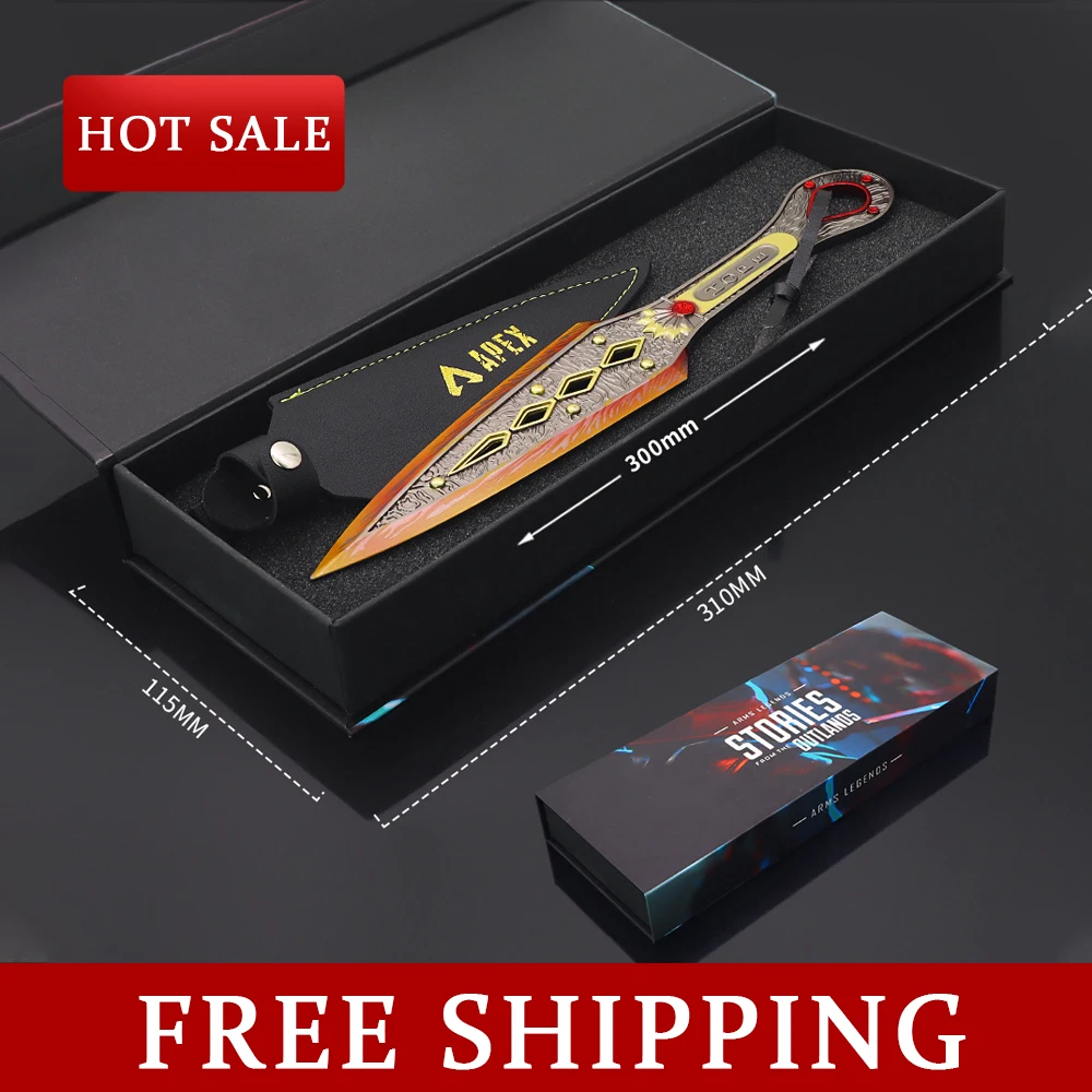 30cm APEX Hope Dawn Game Periphery Arc Star Dart Family Treasure Power Toy Knife Home Accessories Cosplay Prop Safe Toys Gift