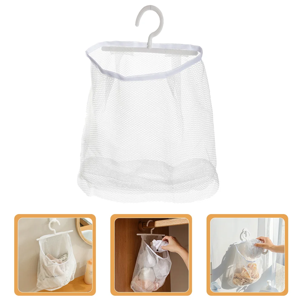 

Portable Clothespin Hanging Bag Storage Toy Bags Multi-purpose Mesh Travel Laundry