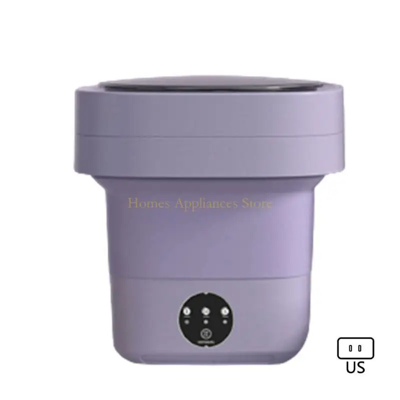 D0AB เครื่องซักผ้าแบบพับได้เครื่องซักผ้าเครื่องซักผ้าถุงเท้าพิเศษแบบพกพา