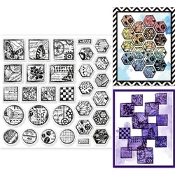 1pc Vintage Label Clear Stamps 15x15cm Retro Flower Butterfly Postcard Embossing Stamp Silicone Clear Stamps Seal for DIY