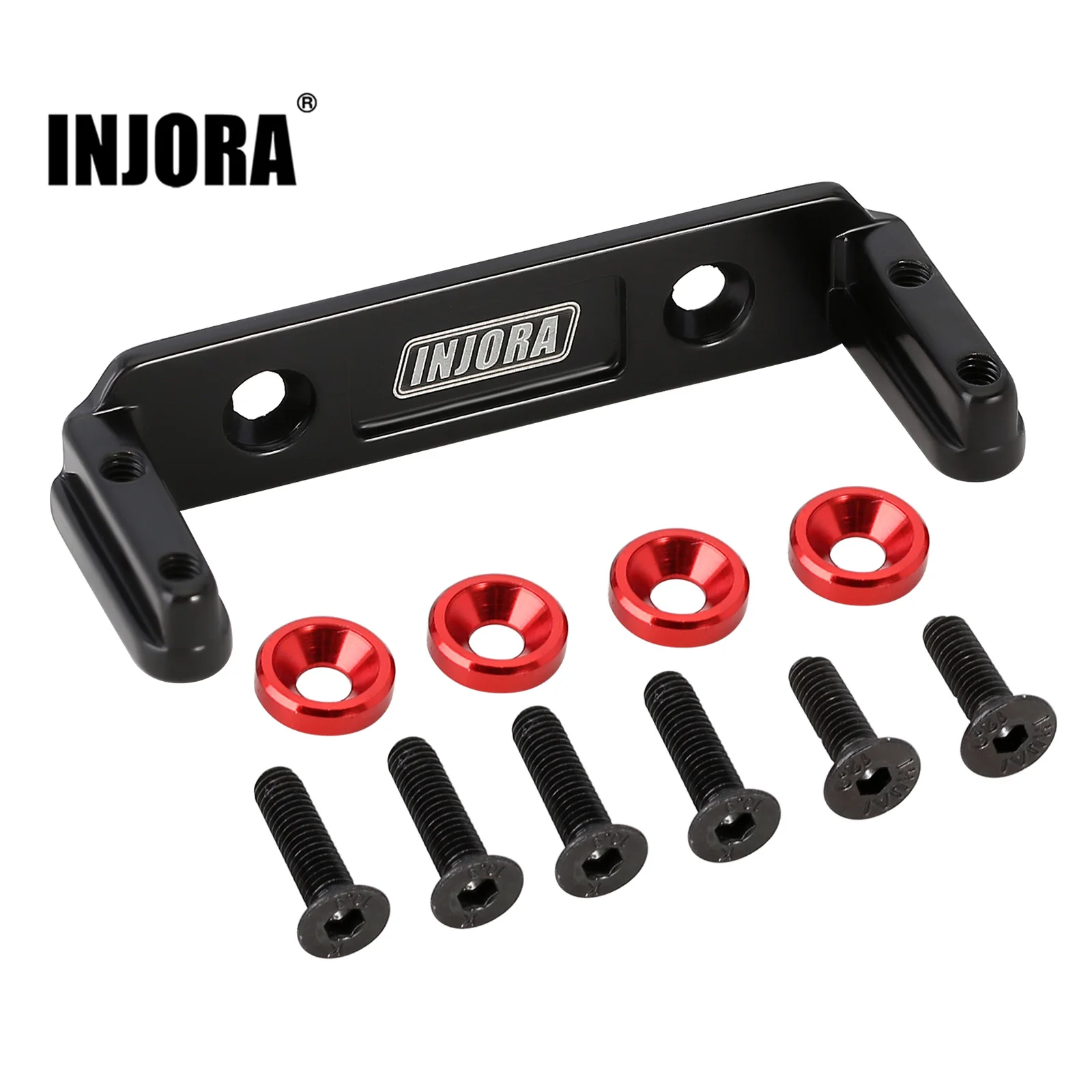 INJORA Metal Servo Mount Stand Upgrade Part For RC Crawler Car Axial Capra 1.9 Unlimited Trail Buggy