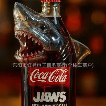 Divertido Decantador de Whisky con Forma de Tiburón y Tortuga con Dedo Medio, Decoración para el Hogar, Botella de Vino con Figura de Animal, Artículo de Colección