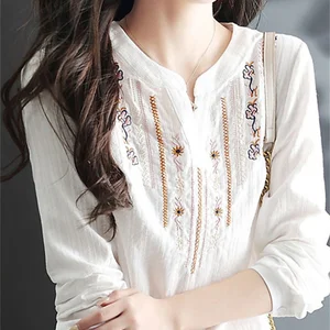 أفضل 7 بلوزة بيضاء كامبراي مبيعا - No2