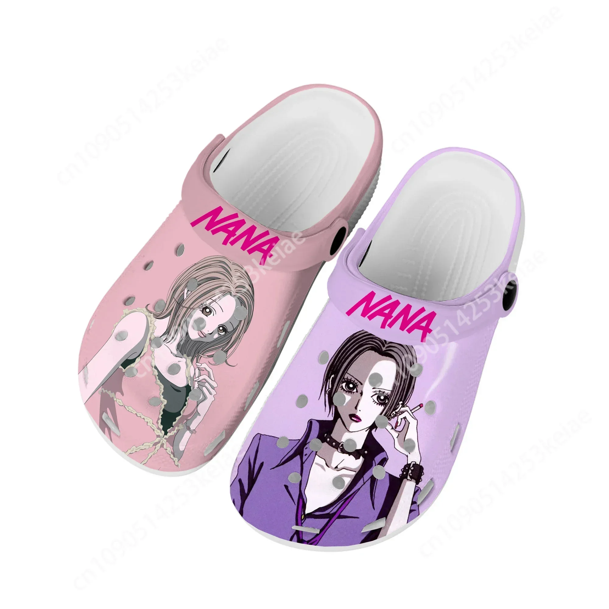 NANA Osaki Komatsu Shoujo Manga Home Clogs Custom Water Shoes Mens Womens Teenager Shoe White Garden Clog Beach Hole Slippers