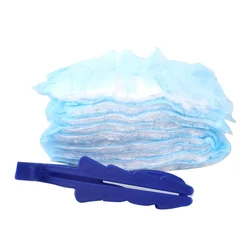 Blue Fluffy Dusters Refills Compatible for FLASH/PLEDGE/SWIFFER Dusters, Disposable Electrostatic Duster for Cleaning, Manual Du