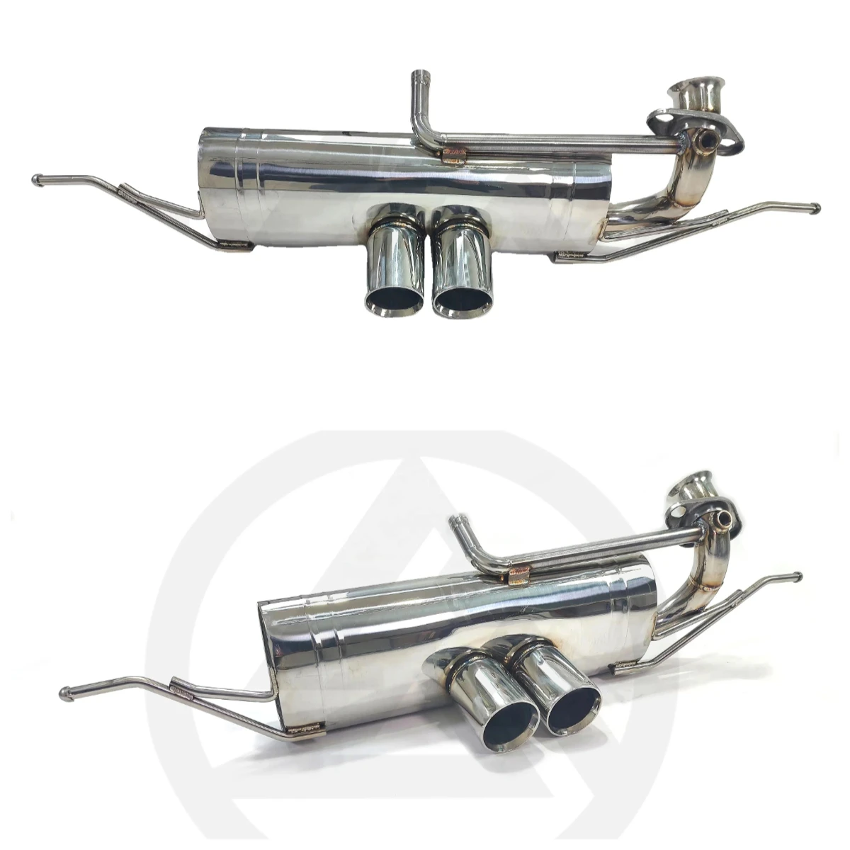 CSZ Exhaust Pipe for SMART Limousine W453 Muffler SS304 Axleback Performance Parts Tuning Exhausted System Accessories