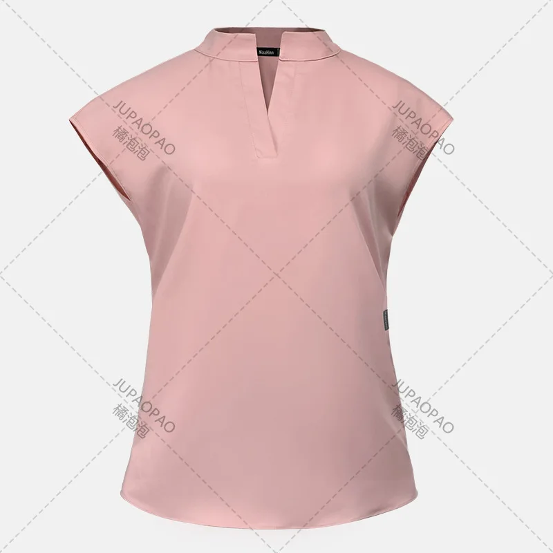 Uniforme médico de Hospital Dental para hombres y mujeres, ropa de trabajo de enfermería, uniformes médicos de cirugía, Tops y pantalones, brezo