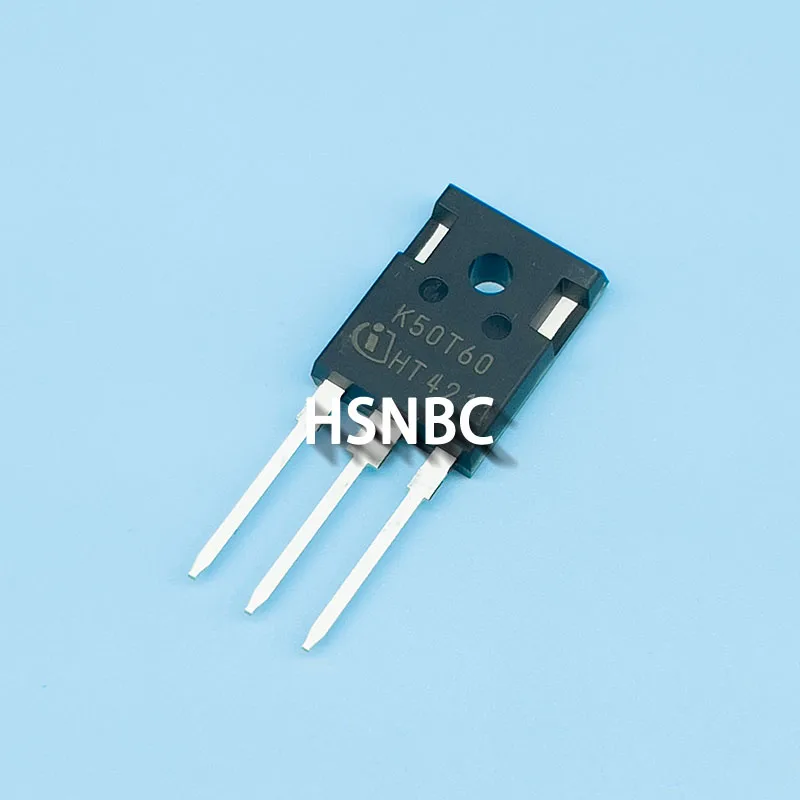 Transistor original importado do poder de IGBT, K50T60, IKW50N60T, K50T60A, IKW50N60TA TO-247, 600V, 50A, 100% novo, 10 PCes pelo lote