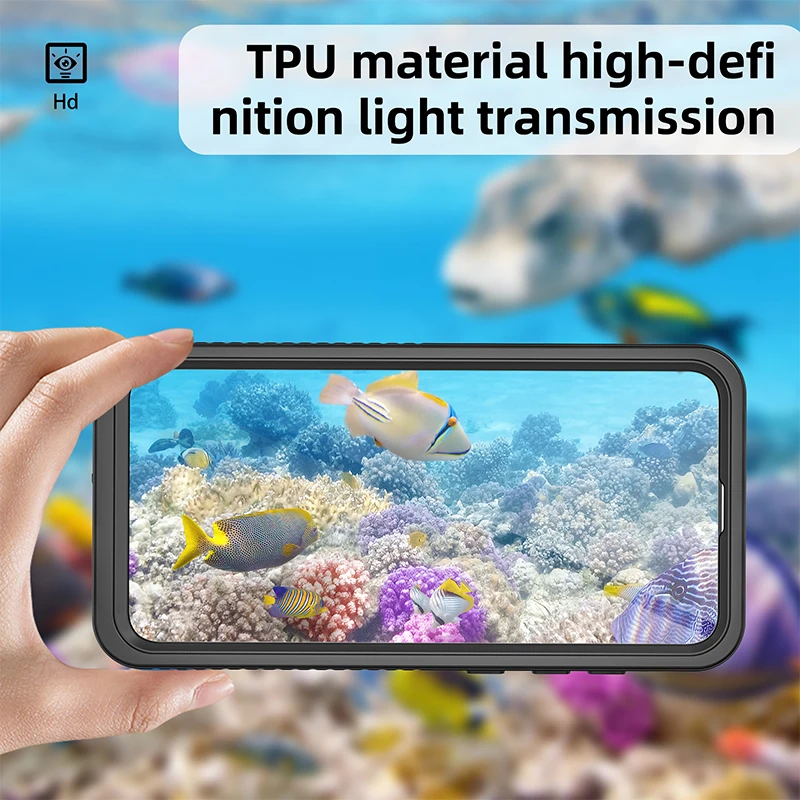 

IP68 Clear Waterproof Case For Samsung Galaxy S26 Ultra 5G Underwater Diving Swimming Protective Cover S25 FE S26 Plus Funda