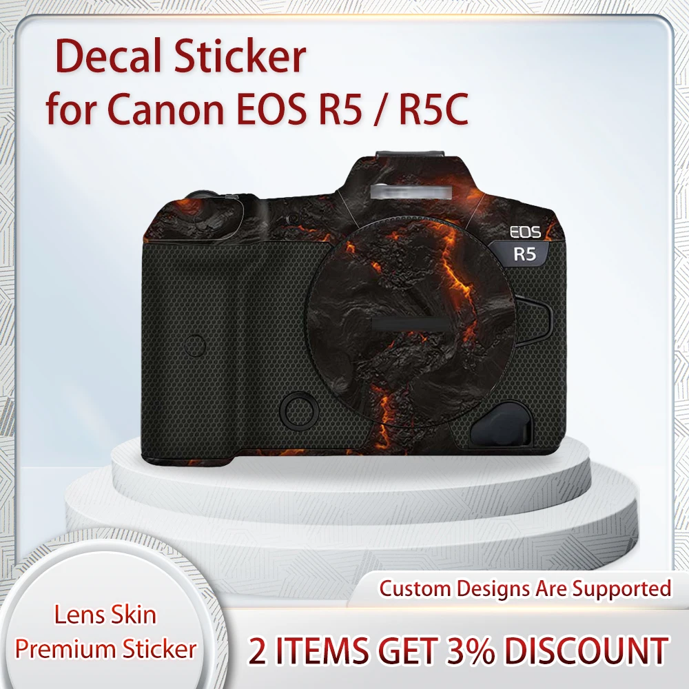 

EOS R5C Skin Wrap Covered for Canon EOS R5 R5C Camera Skin Decal R5 Decal Skin Protective Film Cover Film
