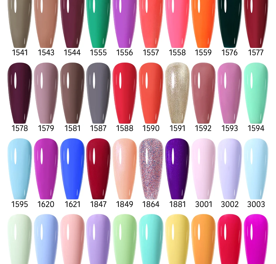 Arte Clavo 8ml HEMA TPO-freier Gel-Nagellack Nagelkunst Maniküre Semi-permanentes Gel UV-Hybridlacke Basis- und Top-Coat-Emaille Neu – Detail 6