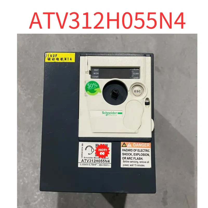 

Second-handOriginal frequency converter ATV312H055N4