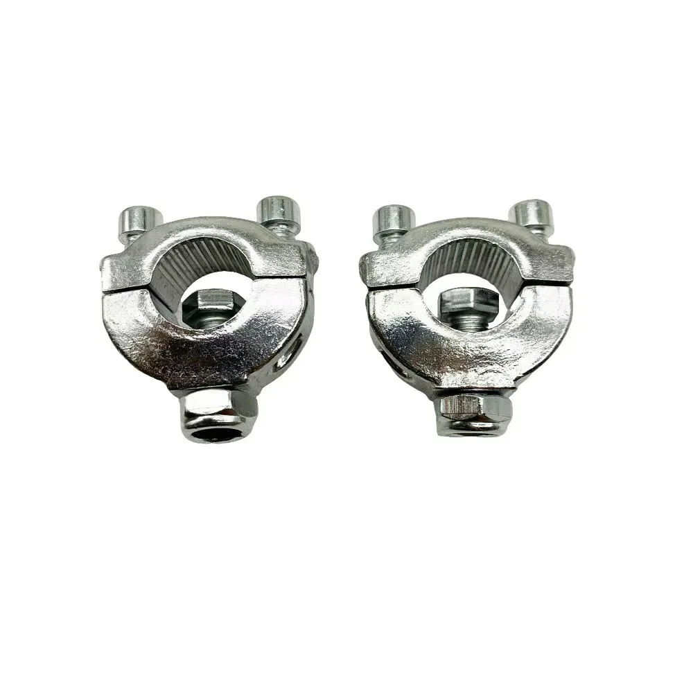 7/8'' 22mm Handlebar Bar Risers Mount Bracket Clamp Taper For 2 Stroke 47cc 49cc Moto Dirt Bike Motorcycle Motocross Modified