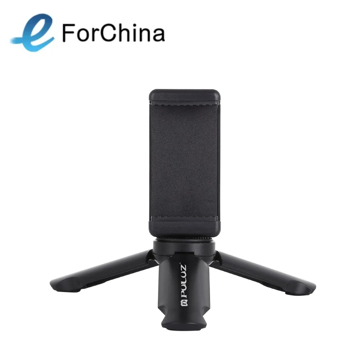 PULUZ Mini Plastic Tripod + Universal Phone Clamp Bracket, For iPhone, Galaxy, Huawei, Xiaomi, Google and other Smartphones