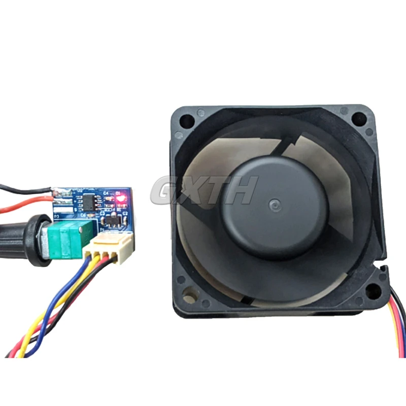 Single PWM Fan Speed Controller DC 12V Mute 4 Pin Computer Temperature Control Switch Cooler Fan