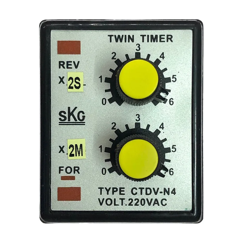 Cycle Timing Forward and Reverse Washing Machine Time Timer CTDV-N4 Cyclical Time Relay AC220V