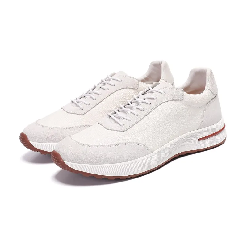 Spring and Summer New British Style Versatile Men's Leather Business Casual Shoes Japanese Sports Trend Sneakers