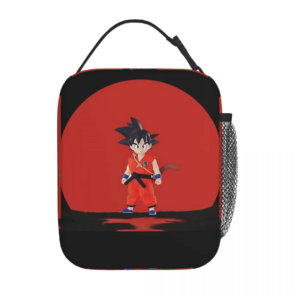 Kid Goku Horizon Dragon Ball Insulated Lunch Bags Cooler Bag Lunch Container DBZ Leakproof Tote Lunch Box Bento Pouch