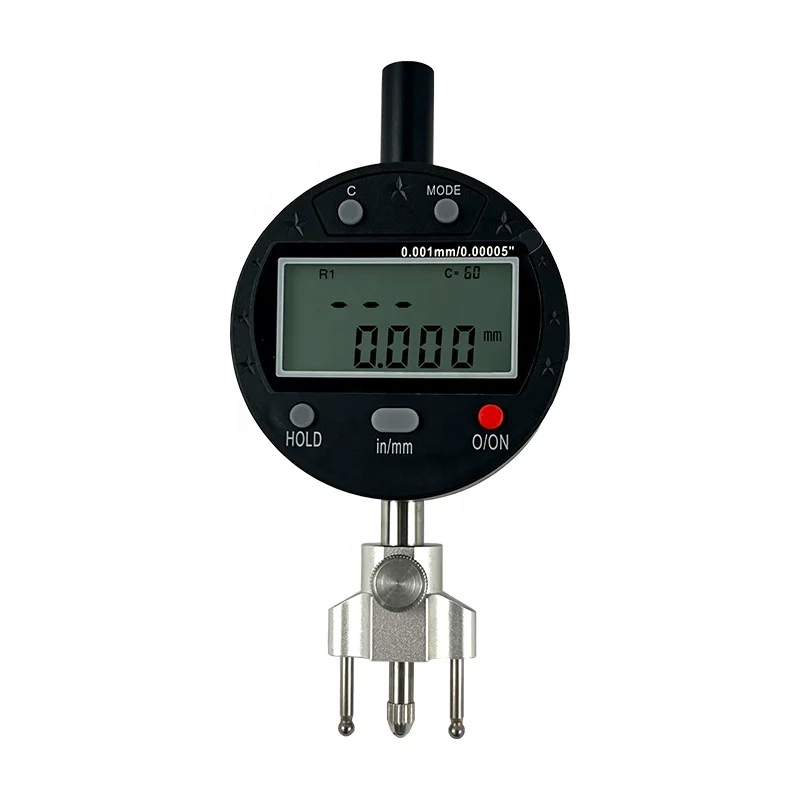 

High Accuracy Digital Radius Gauge Radius Test With 5 Changeable Measuring Jaw