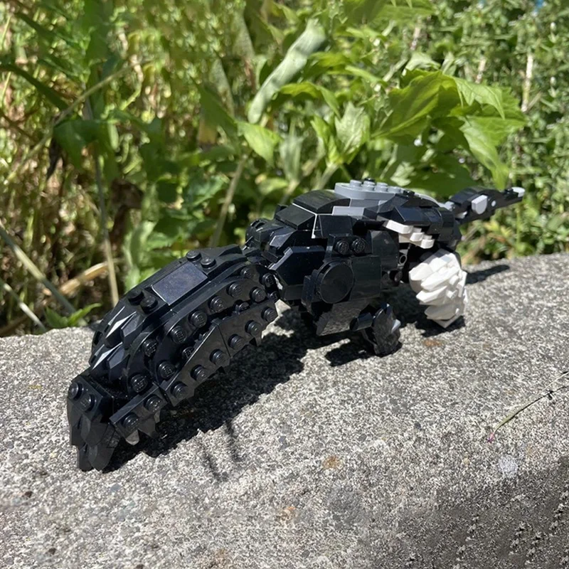 626 elementów MOC Gigantyczny Jeż Żyłkowy Myrmecophaga Tridactyla Harry Model Klocki Konstrukcyjne Architektura Zabawka Pomysł na Prezent Świąteczny Klocki