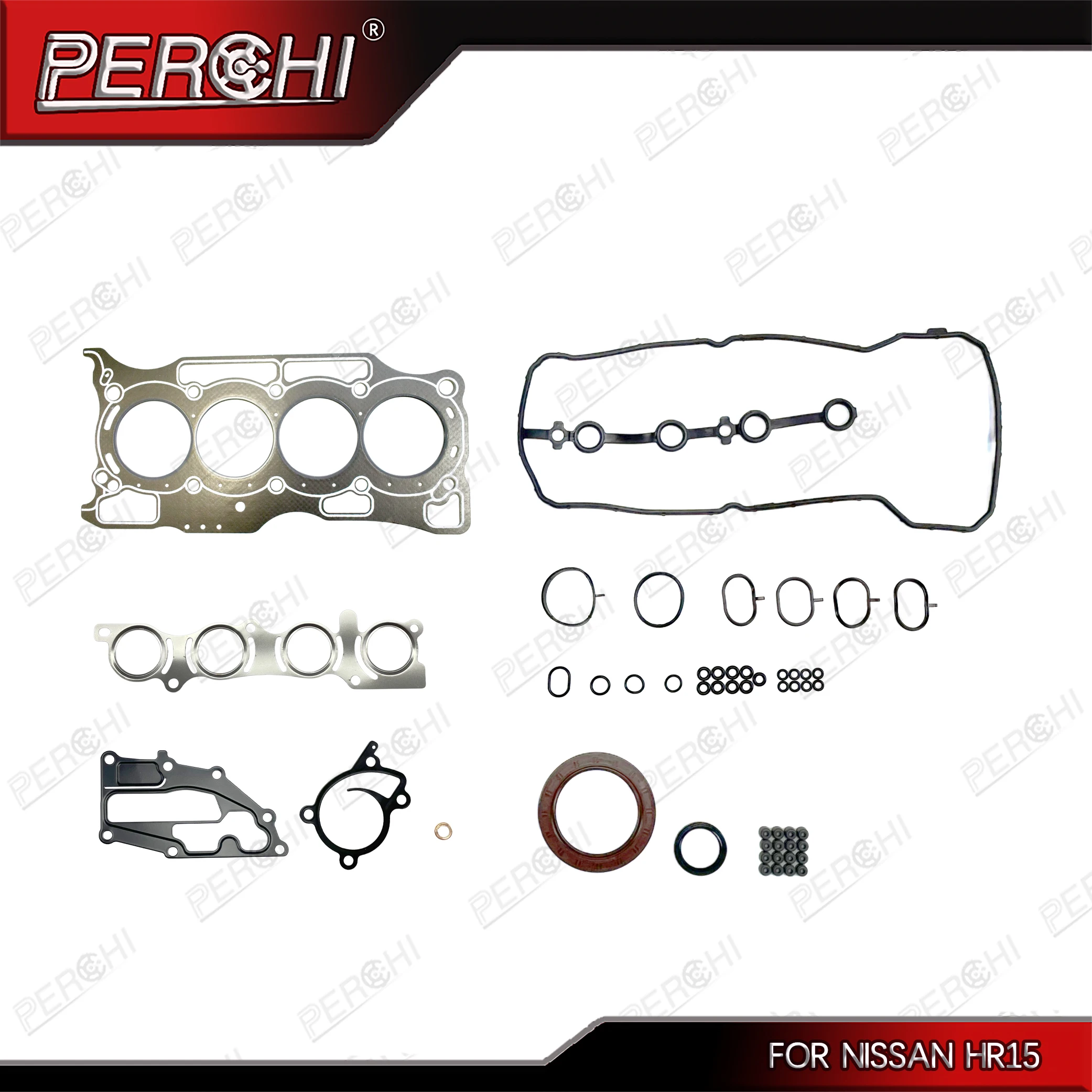 HR15 HR15DE Engine Head Gasket Repair Kit Full Set for NISSAN MARCH (K13) SUNNY (N17) 1.5 2010- A0101-3AW0A