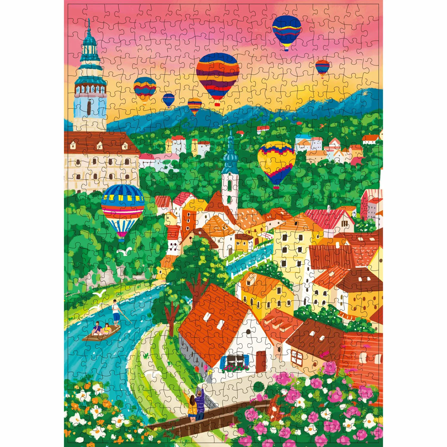 Rompecabezas de suelo de Material de terciopelo para adultos, juegos de decoración del hogar, juguetes educativos divertidos para la familia, 500 piezas