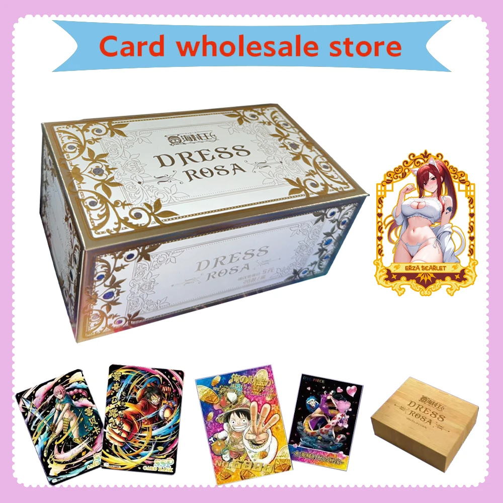 

2025 New Japanese Anime One Piece Rare Cards Box Luffy Zoro Nami Chopper Bounty Collections Ccg Card Game Collectibles Child Toy