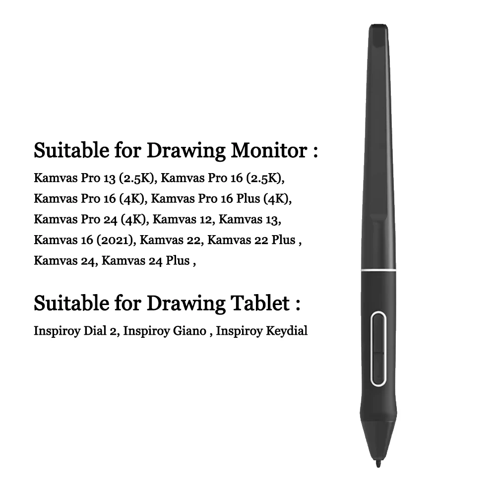 

Digital Pen PW517 with 8192 Pressure Suitable for Huion Drawing Tablet Kamvas 12/13,Kamvas 22,Kamvas 22 Plus,Kamvas 24/24 Plus