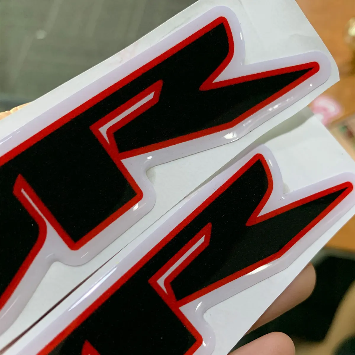 For Honda CB650R CB125R CBR 650R 250RR 300R 400R 500R 600RR 1000RR LOGO Motorcycle 3D Epoxy Resin Sticker Moto Accessories Decal